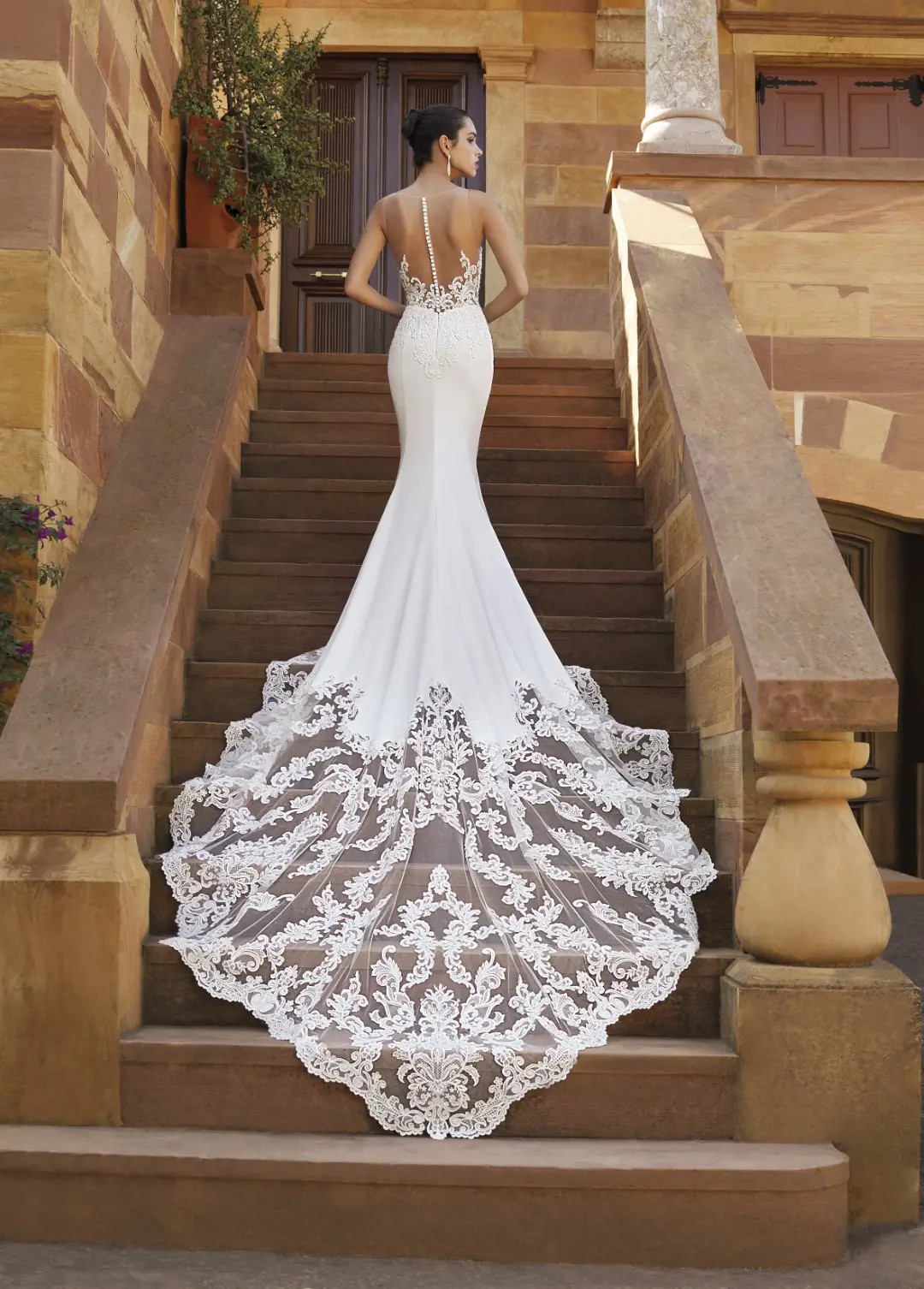 Wedding Dresses with Gorgeous Trains: Demetrios Image