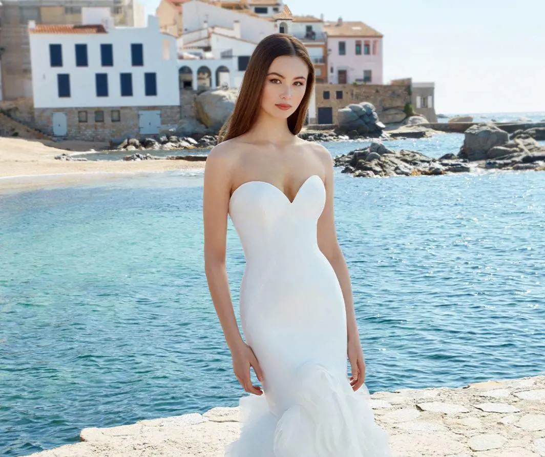 Wedding Dress Neckline Types Image