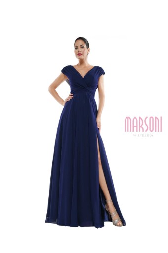 Colors Dress Style #M251 #0 Navy thumbnail