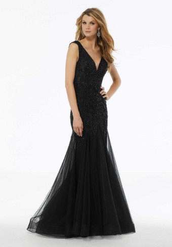 Morilee | MGNY Style #72103 **DISCONTINUED AS OF 3/31/23** #1 Silver thumbnail