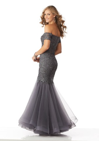 Morilee | MGNY Style #71825 **DISCONTINUED AS OF 3/31/23** #4 Charcoal thumbnail