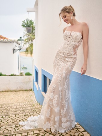 Maggie Sottero  Style #ADELAIDE (23SZ722A01 - texture tulle 3) #1 thumbnail