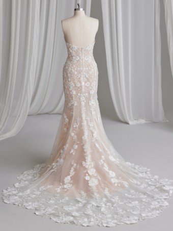 Maggie Sottero  Style #ADELAIDE (23SZ722A01 - texture tulle 3) #4 thumbnail