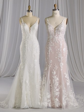 Maggie Sottero  Style #MARLENA (23MB662A01 - Unlined bodice, Embellsihed, sparkle tulle) #6 thumbnail