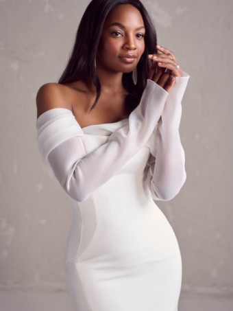 Maggie Sottero  Style #ANNIKA (24SS168A01) #2 Diamond White thumbnail