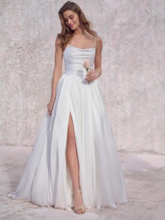 Maggie Sottero  Style #SCARLET (22MW971B01 - Slit) #0 Diamond White thumbnail