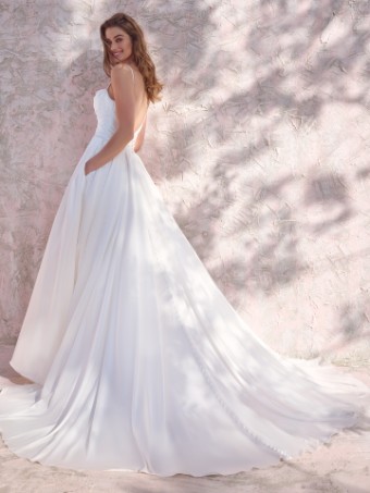 Maggie Sottero  Style #SCARLET (22MW971B01 - Slit) #2 Diamond White thumbnail