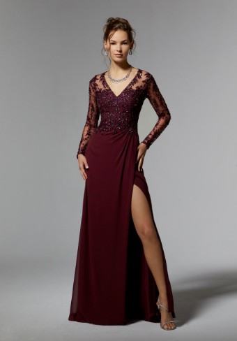 Morilee | MGNY Style #72906 #0 Bordeaux thumbnail