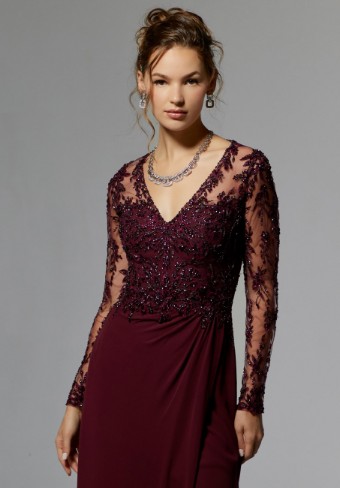Morilee | MGNY Style #72906 #1 Bordeaux thumbnail