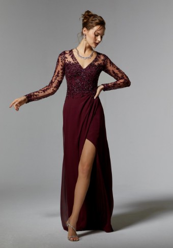 Morilee | MGNY Style #72906 #2 Bordeaux thumbnail