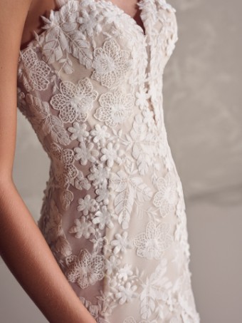 Maggie Sottero  Style #BRYCE (24SB191A01) #4 Ivory over Blush (gown with Natural Illusion) thumbnail