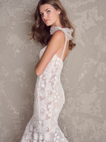 Maggie Sottero  Style #BRYCE (24SB191A01) #3 Ivory over Blush (gown with Natural Illusion) thumbnail