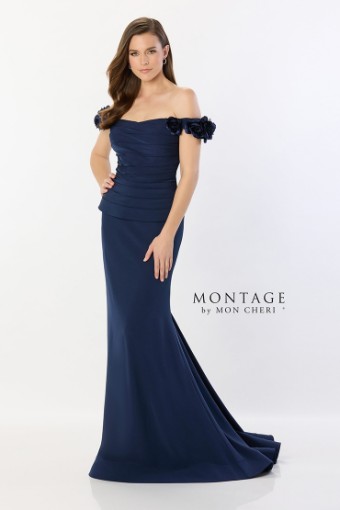 Mon Cheri Style #M2242 #2 Navy Blue thumbnail