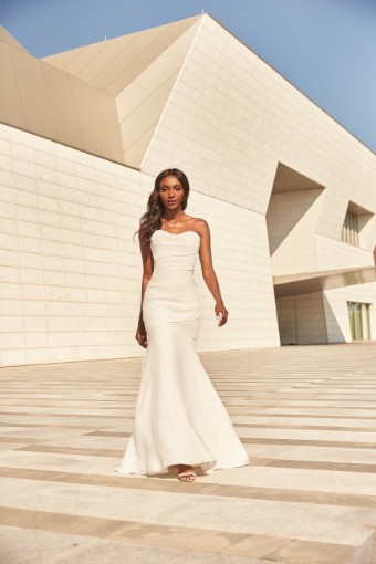 Paloma Blanca Style #4975 ::  DISCONTINUED::: #0 Natural thumbnail