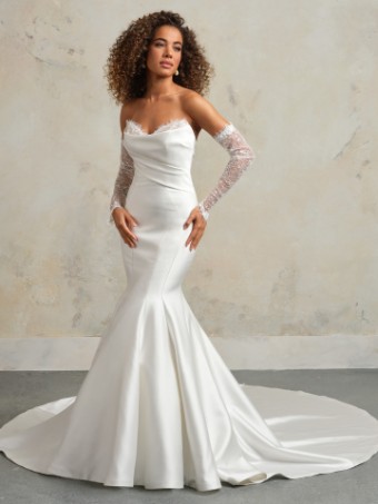 Maggie Sottero  Style #LEILANI (24MS832A01) #0 Ivory Silver Accent thumbnail