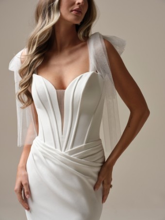Maggie Sottero  Style #JACE (25MS339B01 - No plunge) #1 Ivory thumbnail