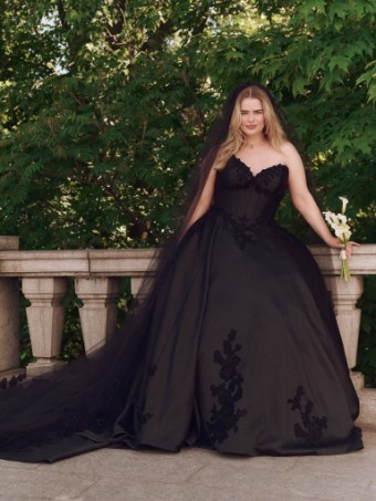 Maggie Sottero  Style #SERAFINA (25MS268A01 - Zip-up) #0 Ivory thumbnail