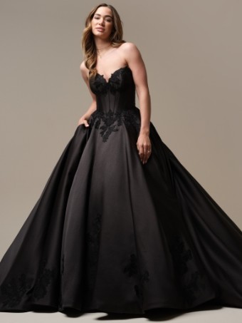 Maggie Sottero  Style #SERAFINA (25MS268A01 - Zip-up) #3 Ivory thumbnail