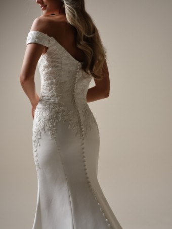 Maggie Sottero  Style #LOREEN (25MS358A01) #3 Ivory thumbnail