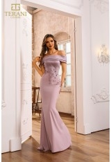 Terani Couture Style #251M4443 #0 Rose Mauve thumbnail