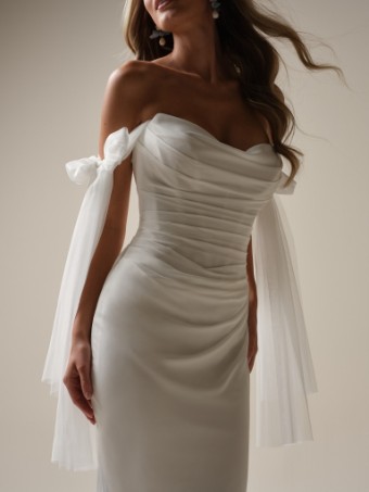Maggie Sottero  Style #KHLOE (25MW364A01 - Illusion back) #0 Ivory (gown with Natural Illusion) thumbnail