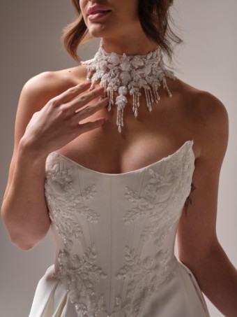 Maggie Sottero  Style #AMADORA (25SS853A01) #1 Ivory/Silver Accent thumbnail