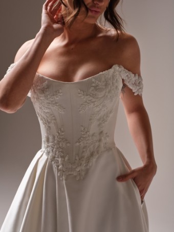 Maggie Sottero  Style #AMADORA (25SS853A01) #3 Ivory/Silver Accent thumbnail