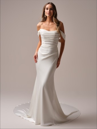 Maggie Sottero  Style #RHODA (25MB894A11 - Unembellished) #0 Ivory thumbnail