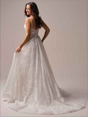 Maggie Sottero  Style #SALVADORA (25MK935A01) #1 Ivory/Silver Accent over Whisper Blush thumbnail