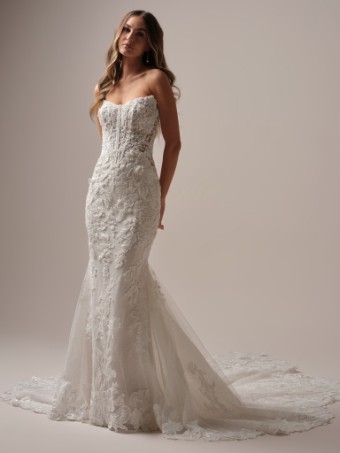 Maggie Sottero  Style #HALLE (25SS934A01) #0 Ivory/Silver Accent over Soft Blush thumbnail