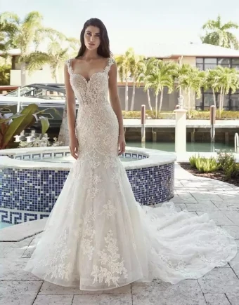 Demetrios Style #1012 **DISCONTINUED AS OF 2/27/26** #0 Ivory/Sheer/Nude/Natural thumbnail