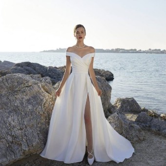 Demetrios Style #L1046 **DISCONTINUED AS OF 2/26/26** #0 Ivory thumbnail