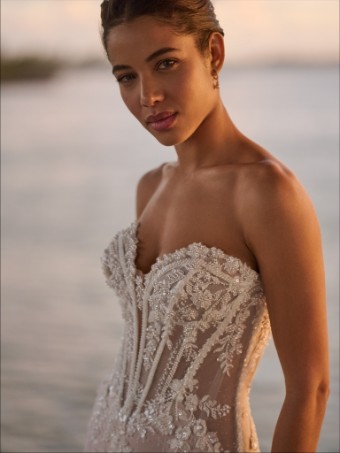 Maggie Sottero  Style #BENJIE ROYALE (25MB841A01) #4 Ivory thumbnail