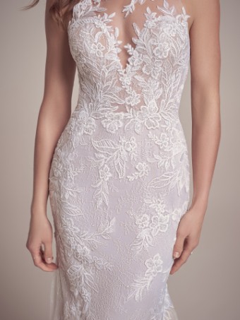 Maggie Sottero  Style #KERN (22MT970A01 - Chantilly lace 1 ) #5 thumbnail