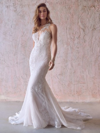 Maggie Sottero  Style #KERN (22MT970A01 - Chantilly lace 1 ) #2 thumbnail