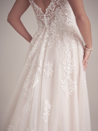 Maggie Sottero  Style #SIERRA (22MK929A03 - Unlined Bodice, Plain Tulle) #1 thumbnail