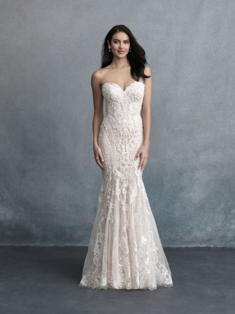 Allure Bridals Style #C589 #0 default Sand/Ivory/Nude/Silver thumbnail