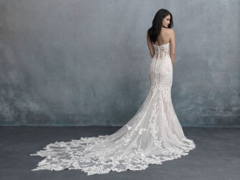Allure Bridals Style #C589 #1 Sand/Ivory/Nude/Silver thumbnail