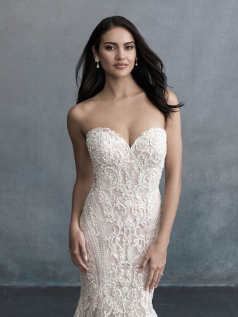 Allure Bridals Style #C589 #2 Sand/Ivory/Nude/Silver thumbnail