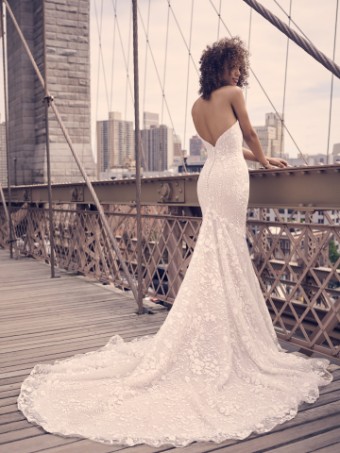 Maggie Sottero  Style #Grace 23MC106A01 #1 Ivory over Blush (gown with Natural Illusion) thumbnail