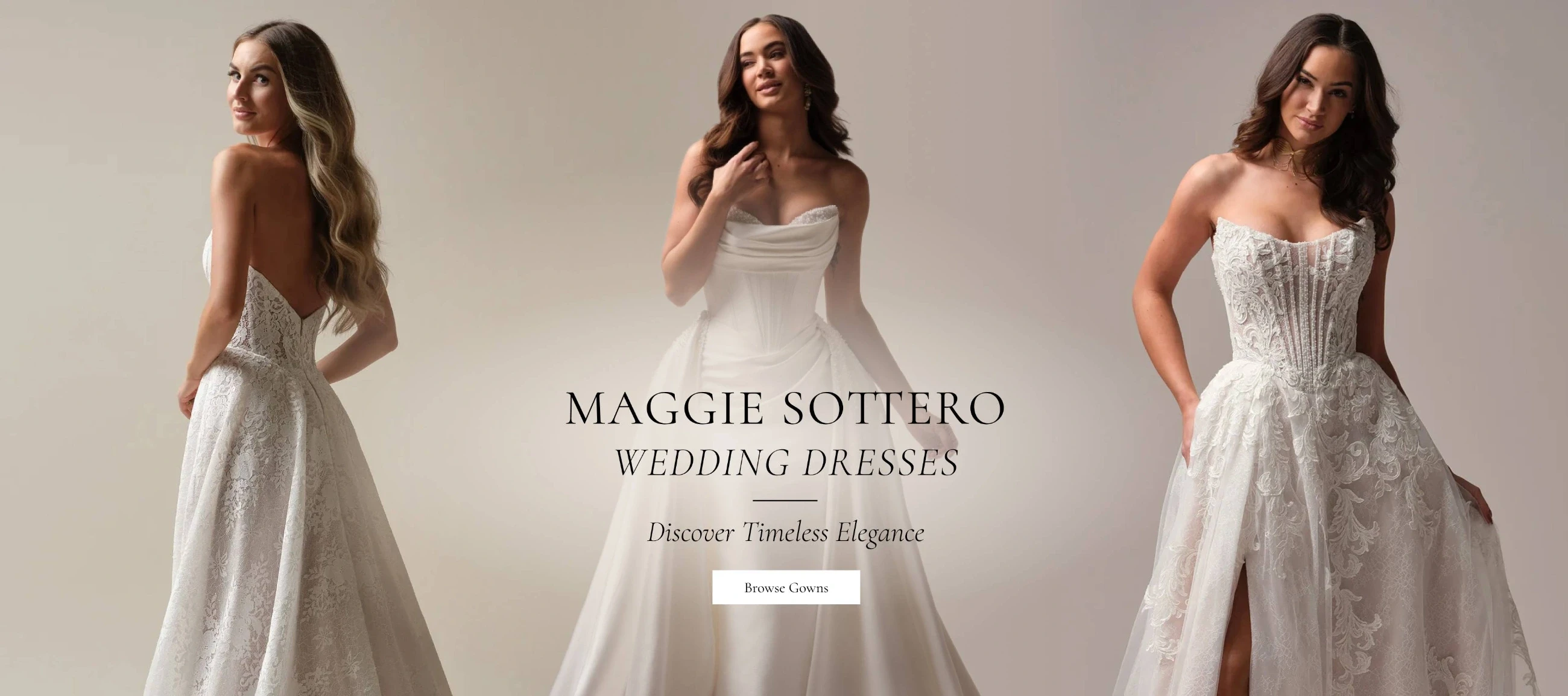 Maggie Sottero desktop banner